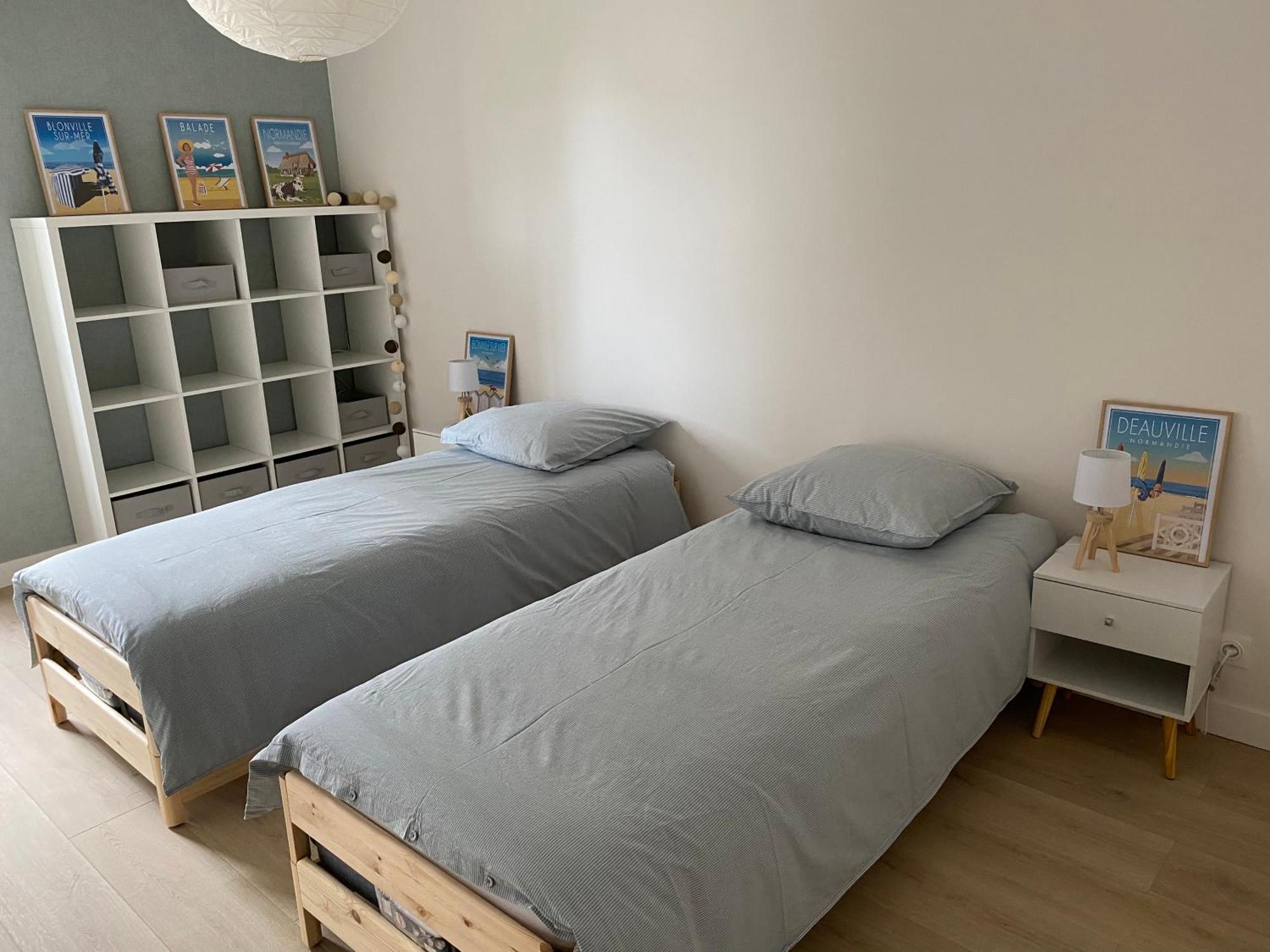 Appartement 65M2 Avec Balcon Vues Partielles Mer A 150M De La Plage Et Centre, Wifi Et Parking Prive 布伦维尔索梅 外观 照片